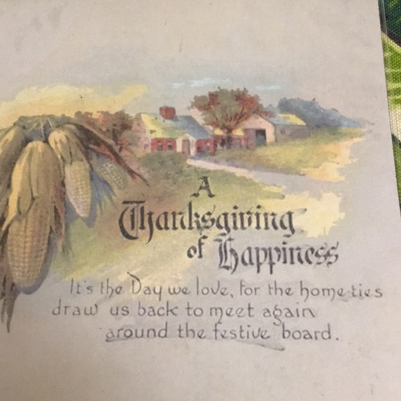 Refrigerator magnet A Thanksgiving of Happiness - Picture 1 of 2